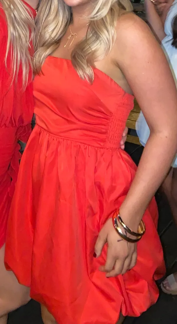 Red Princess Polly Mini Dress - Image 2