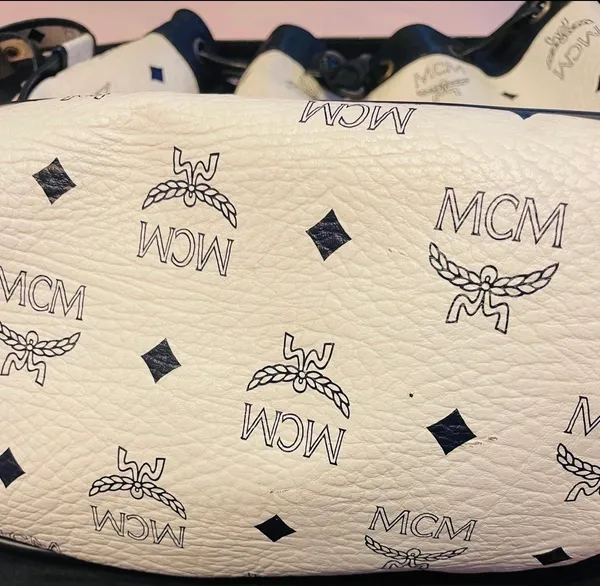 MCM Leather Bucket Bag  - Image 11
