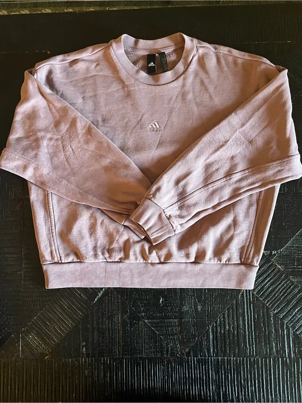 Adidas ALL SZN lounge sweatshirt and sweatpants set in Mauve Size M - Image 2