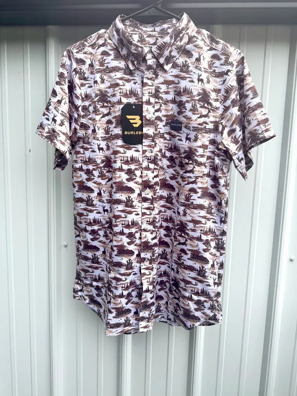 Burlebo Men’s Performance Button Up - Image 5