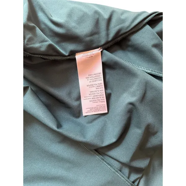 PUMA Golf Blake Piped Knit Skort Small Teal Blue Built-In Shorts Pockets - Image 10