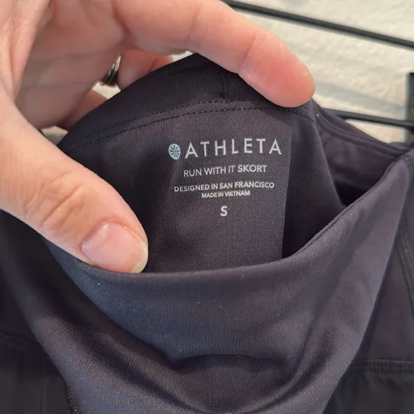 Athleta Black Run With It Skort Size Small - Image 10