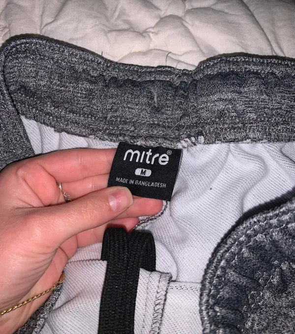 Mitre 🔴 Grey Joggers - Image 5