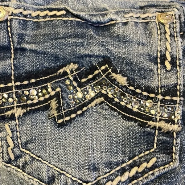 Miss me easy cropped faded jeans - Image 9