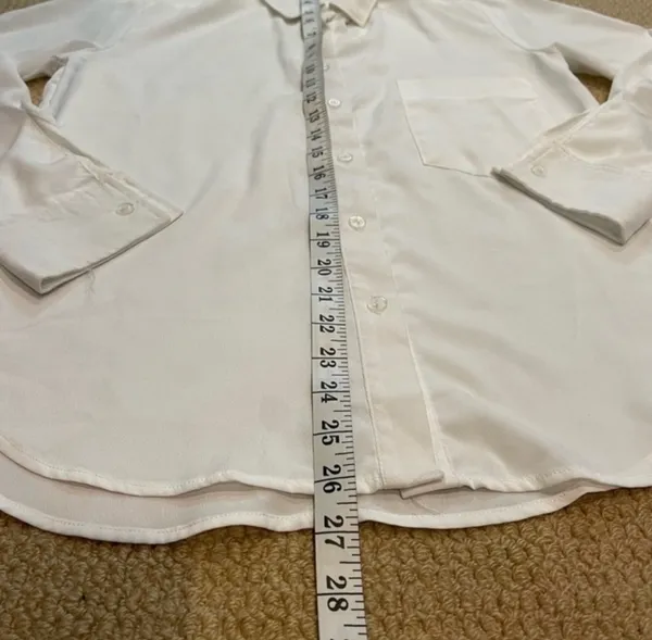 ZARA Long Sleeve Button Down Shirt. Size XS - Image 5