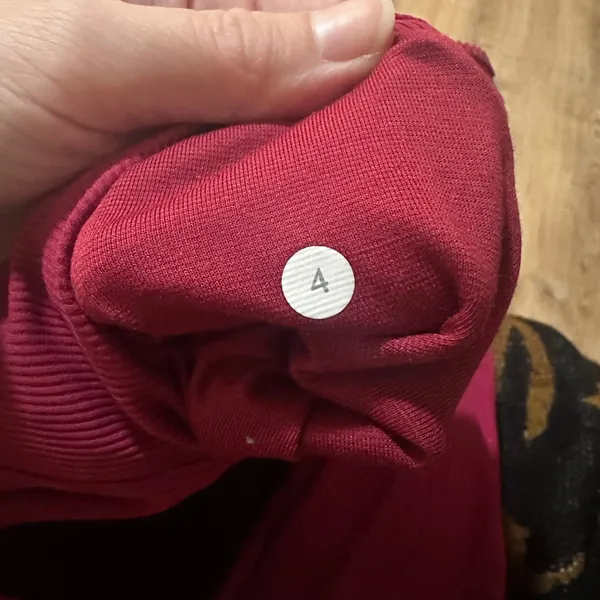 Lululemon | Women's‎ In Flux Reversible Ribbed Hooded Jacket, Cranberry, Size 4 - Image 9