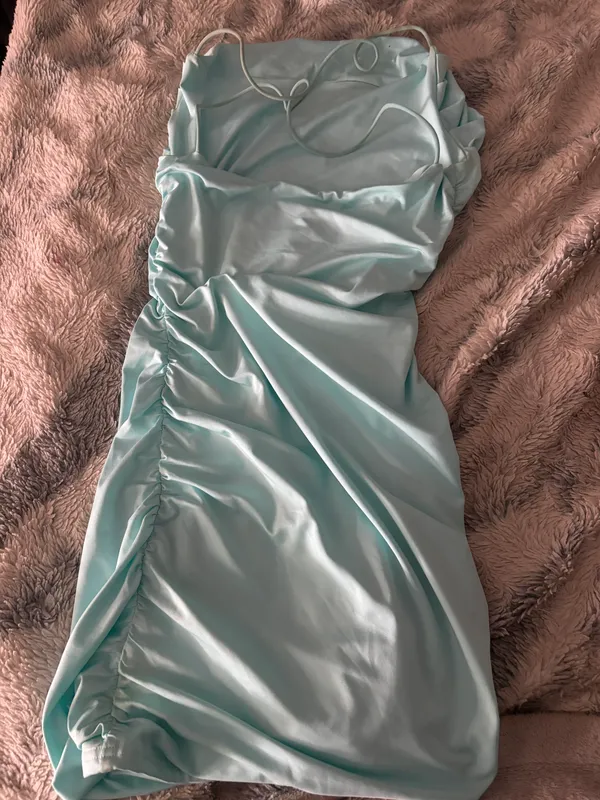 Light Blue Formal Dress - Image 3