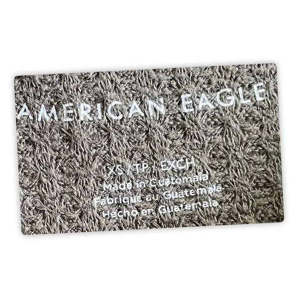 American Eagle Olive Green Waffle Knit Thermal Top Long Sleeve Women's XS - Image 5