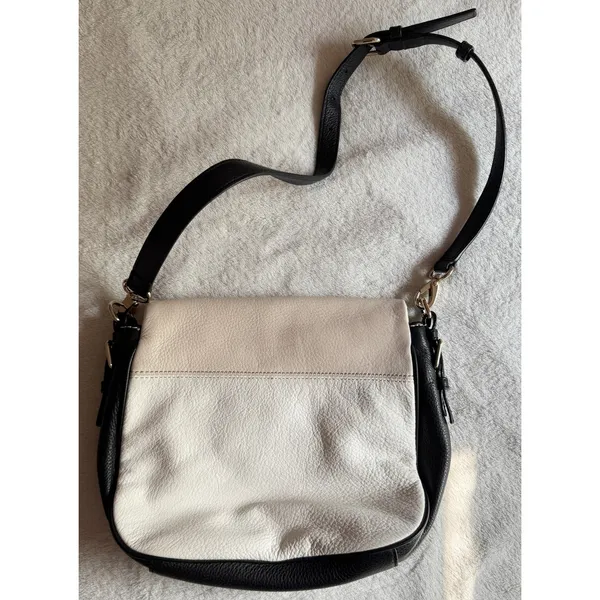 KATE SPADE Colorblock Leather Crossbody Zippered Purse Bag Satchel - Image 4