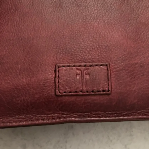 Frye Jade Studded Cross Body Shoulder Bag Purse Brick Red Cherry Red NEW - Image 7