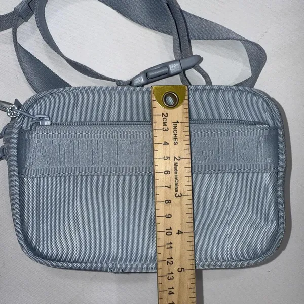 ATHLETA GIRL Preppy Purse‎ Limitless Convertible Mini Bag Belt Blue Fanny Pack - Image 3