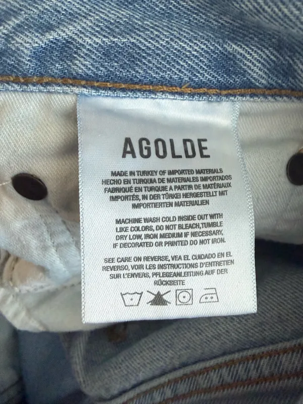 AGOLDE High-Rise Wide-Leg Jeans - Image 5