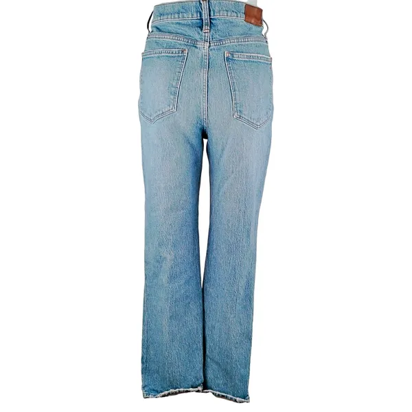 Madewell Classic Straight Jean M3520 Nearwood Wash Size 28 x 25.5 - Image 3