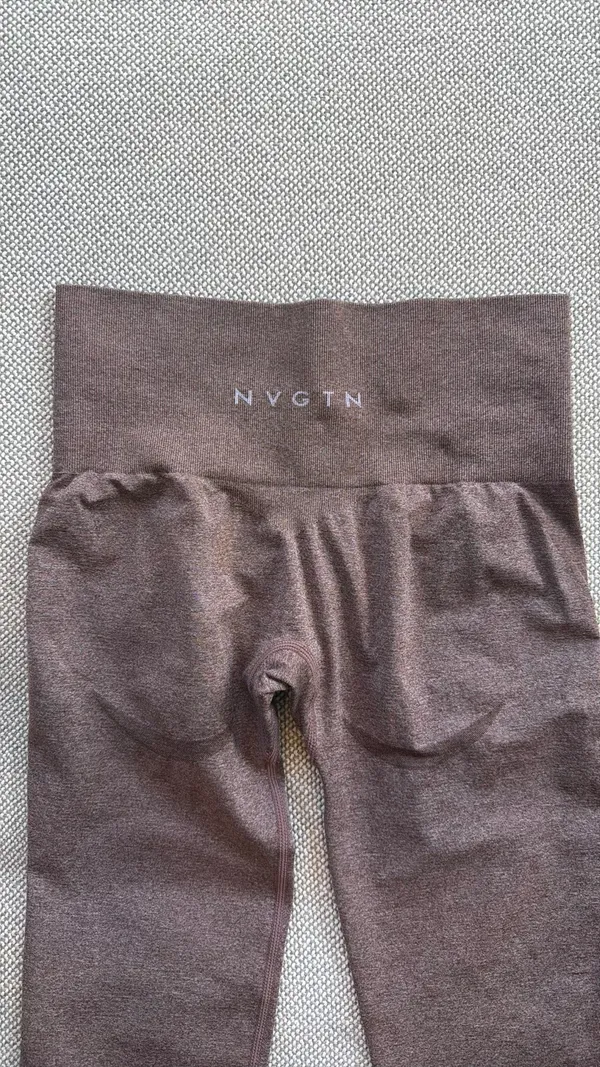 NVGTN Seamless Leggings Contour brown - Image 6