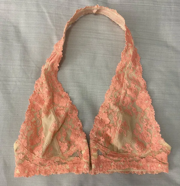Forever 21 Pink/Nude Lace Bralette - Image 2