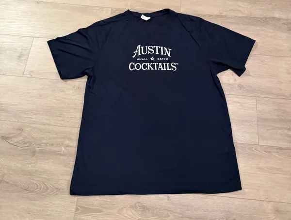 Austin Small Batch Cocktails Women's Large Black Tee - Image 2
