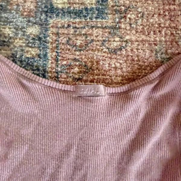 SKIMS Cotton Tank Pink Rib - Image 3