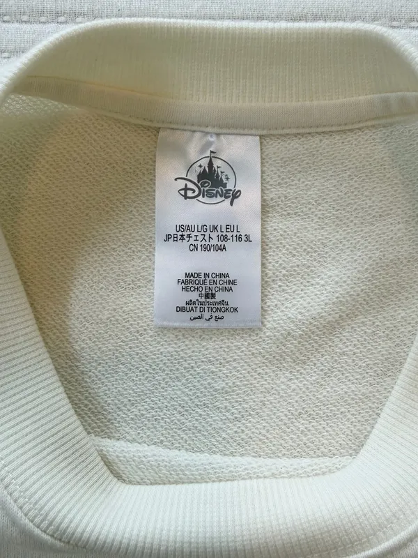 Disney Parks Toy Story Star Command Buzz Lightyear Pixar Crewneck Sweatshirt - Image 3