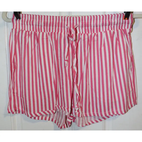 Betsey Johnson Heart Patch Cabana Button Up Shirt & Shorts Cover-up Set - Image 9