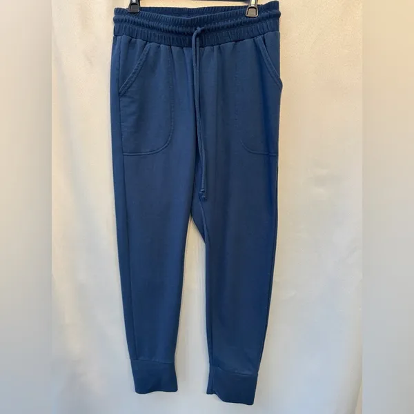 Free People Movement Sunny Skinny Joggers Dusty Navy size Large - Image 5
