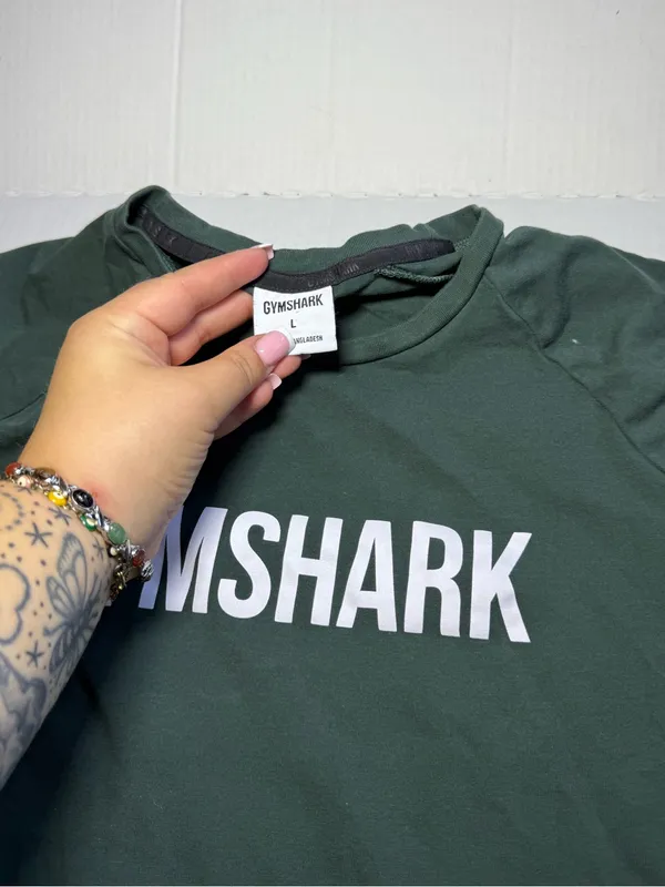 Gymshark Spell Out logo graphic t-shirt - Image 2