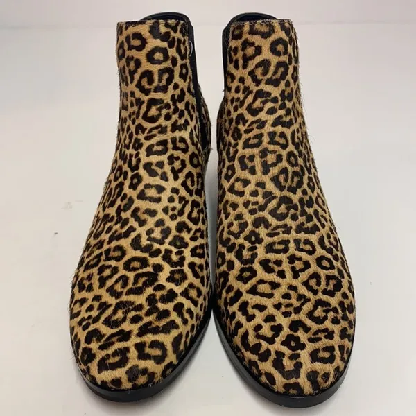 Cole Haan‎ Gia Leopard print calf hair Bootie size 7 1/2B A1 - Image 9