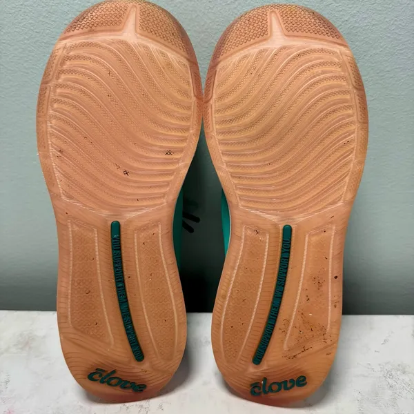Women's Clove Pacific Palm Sneakers Nurse Healthcare Shoes 8.5 Teal and Pink - Image 6