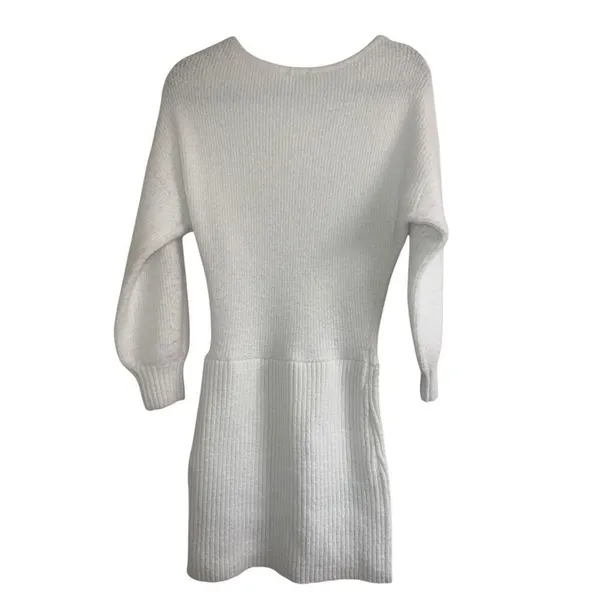 Meshki Rafferty Boat Neck White Sz XS Dress - Image 6