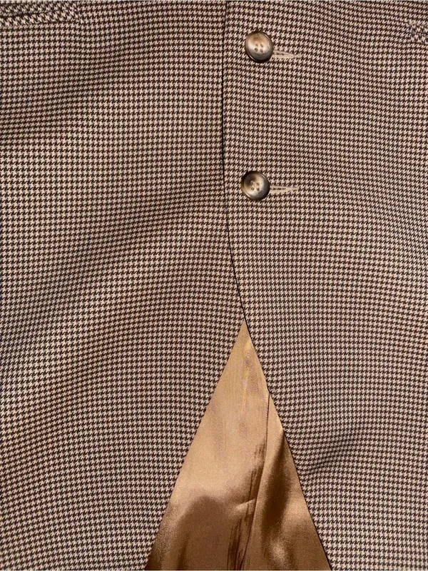 Women's Brown Two-Piece Skirt Suit Jacket & Skirt - Image 4