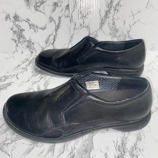 Merrell Black Leather Tetra Fling Slip-On Performance Shoes Women's Size 10 - Image 6