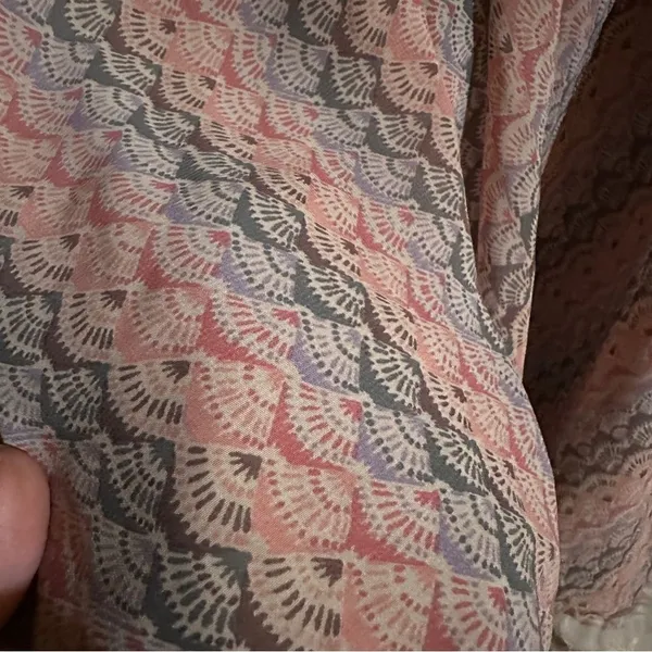 Free People Boho Trapeze Lace Top Size Large - Image 11