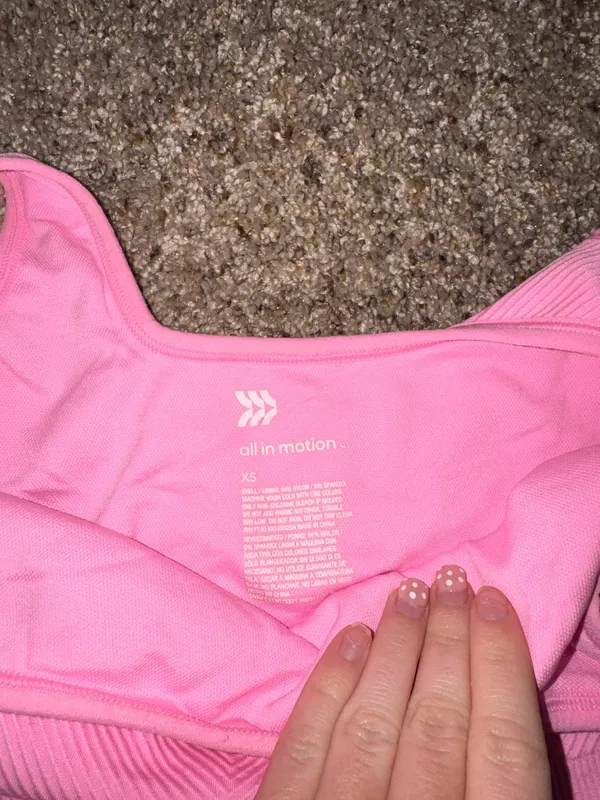 All in Motion Tank Top Athletic Pink - Image 3