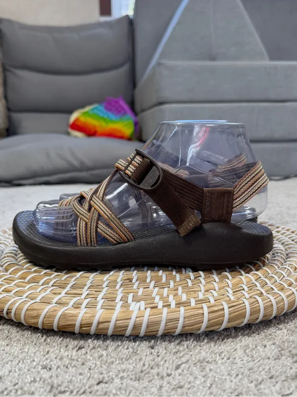 Chacos Women’s ZX/2 Vibram Unaweep Sandals Strappy Slingback in Multi Brown 6 - Image 4