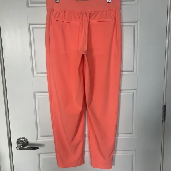 Athleta Brooklyn Ankle Pant Sunset Glow Orange Size 6 P Athleisure Travel - Image 3