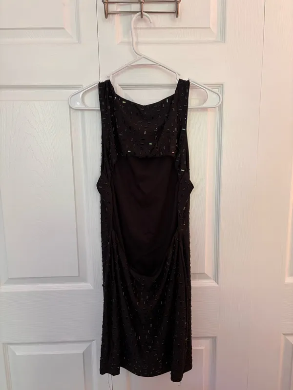 Windsor Dress Mini Black Sequin - Image 2