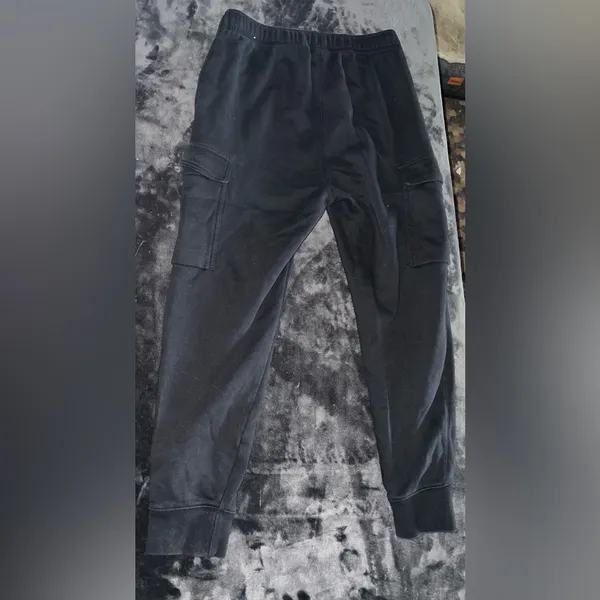 Nike Jogger Cargo Sweatpants in Black Size Small - Image 2