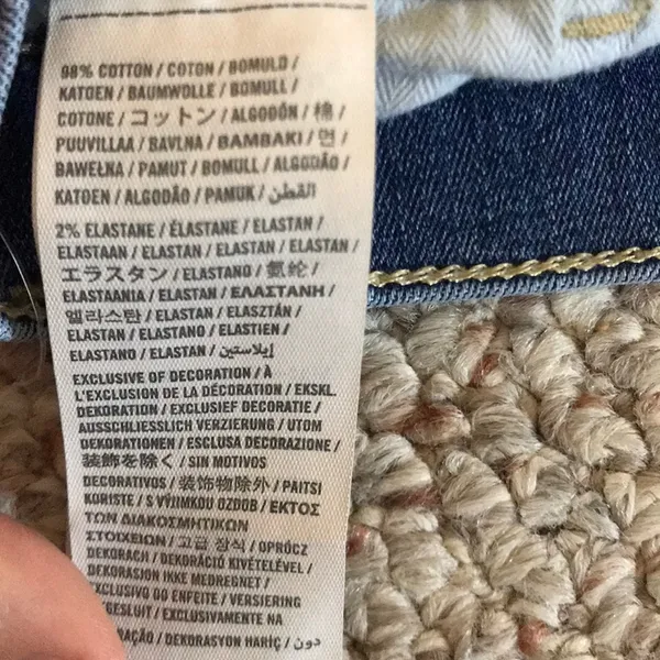 Girls Super Stretch Hollister Jean Shorts - Image 3