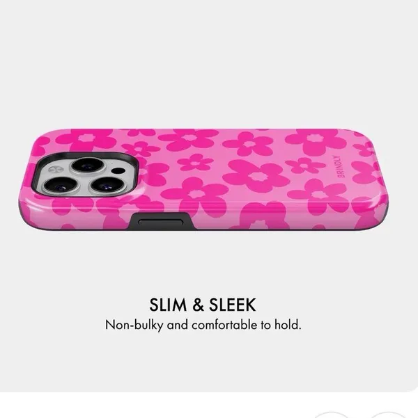 Brindly Iphone 16 pro phone case Pink - Image 7
