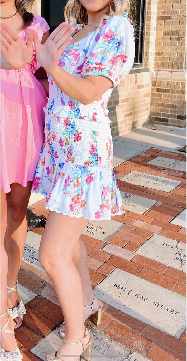 Love Shack Fancy Mini Dress - Image 3