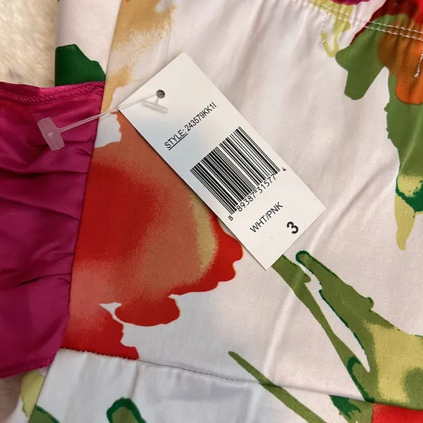 5/$30 🎈 Trixxi floral strapless dress size 3 - Image 6