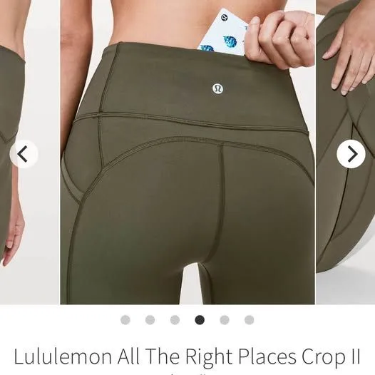 Lululemon All the Right Places Leggings Size 6 - Image 6