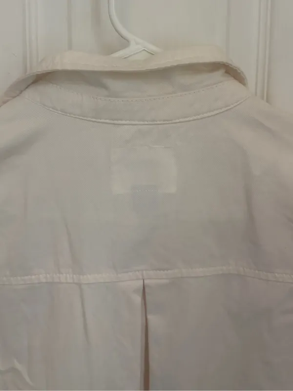 Old Navy Twill Swing Utility Jacket in Cream - Image 7