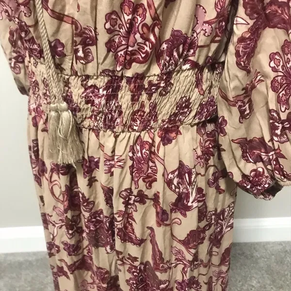 Boho off shoulder floral maxi - Image 6