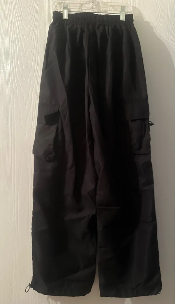 Baggy cargo pants Black Size L - Image 4