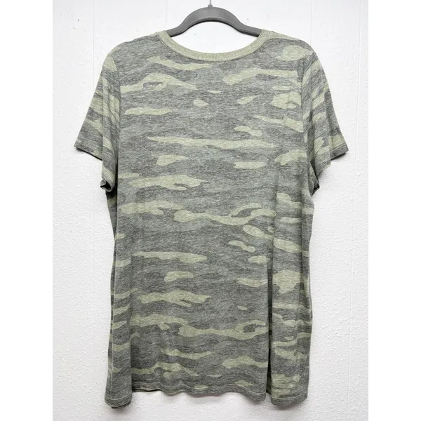 Torrid Classic Fit Camo T-Shirt Womens 1X Lightweight Casual Stretch Minimalist - Image 5