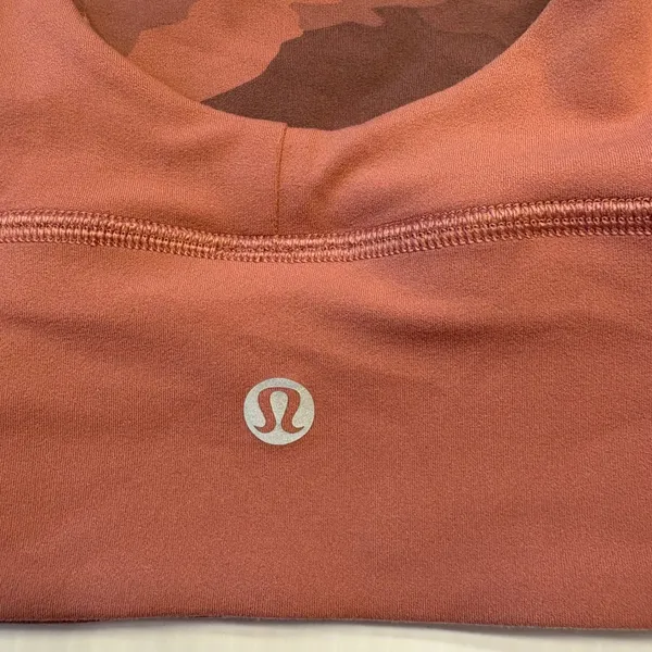 Lululemon Align Reversible Bra Womens 2 Brier‎ Rose Camo Yoga Sports Bra - Image 4