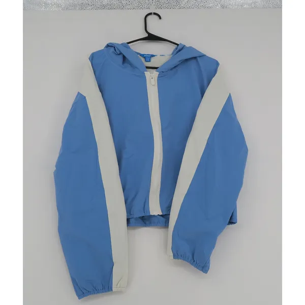Prince Pickleball Jacket Windbreaker Blue‎ White Red Logo Size XXL Hooded - Image 3