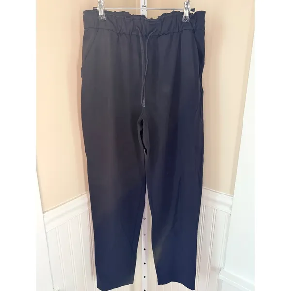 Lululemon Keep Moving Pant 7/8 High-Rise Black Luxtreme Size 8 - Image 2