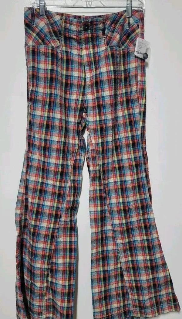 Free People Women’s Cristina Low-Rise Flare Pants A12 - Image 5