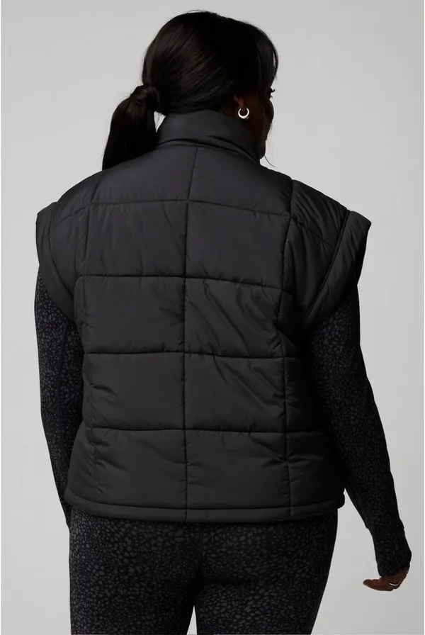 Fabletics GREY puffer vest - Image 2